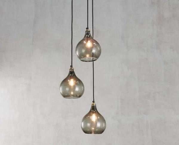 Ziva Cluster Pendant Lights, Green