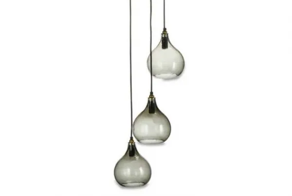 Ziva cluster pendant lights, green