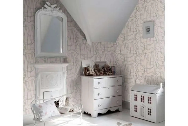 Atleier rose marais wallpaper, 10 metres long - image 3