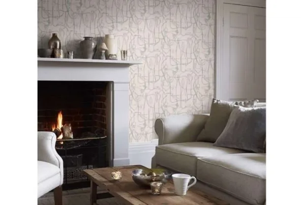 Atleier rose marais wallpaper, 10 metres long - image 2