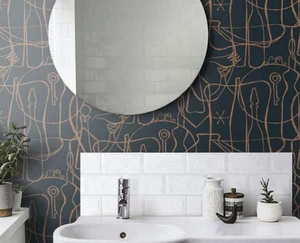 Atleier Midnight Wallpaper, 10 metres long