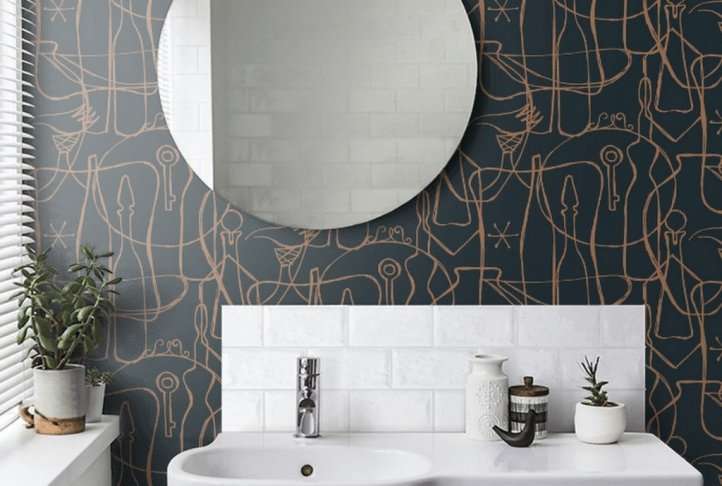 Atleier midnight wallpaper, 10 metres long Atleier midnight wallpaper, 10 metres long