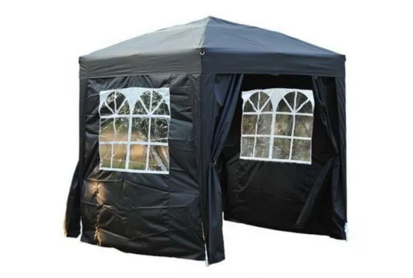 Outsunny 2 x 2m popup gazebo, black