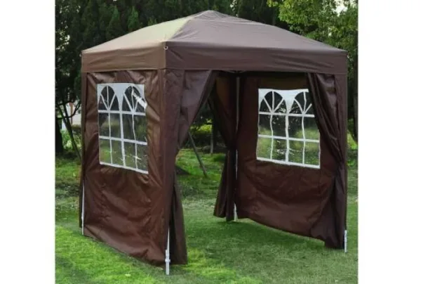 Outsunny 2 x 2m popup gazebo, coffee