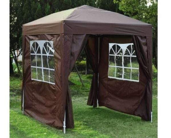Outsunny 2 x 2m Popup Gazebo, Coffee