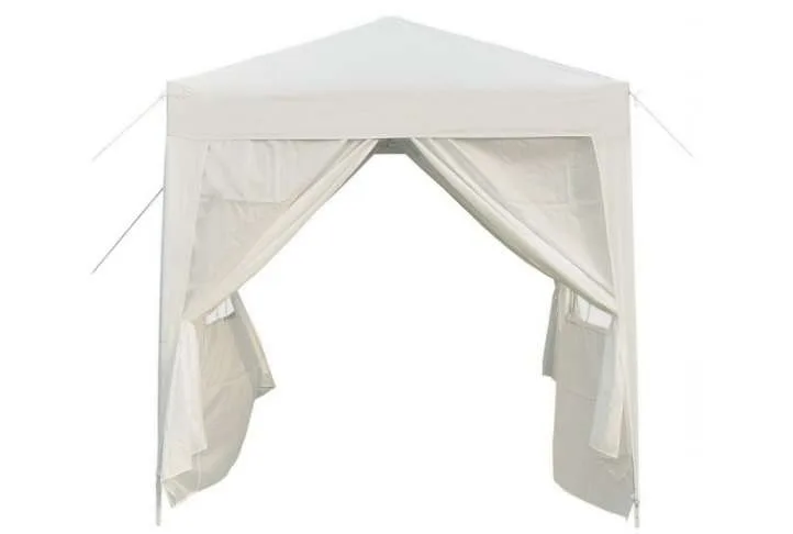 Outsunny 2 x 2m popup gazebo, white Outsunny 2 x 2m popup gazebo, white - image 2