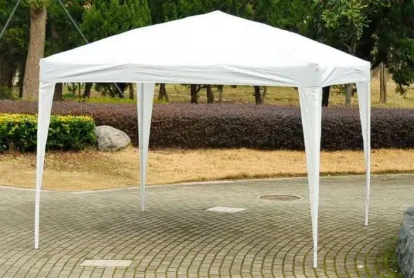 Outsunny 3 x 3m popup gazebo, white