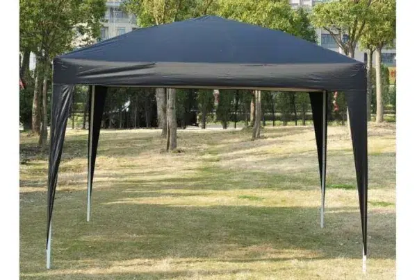 Outsunny 3 x 3m popup gazebo, black