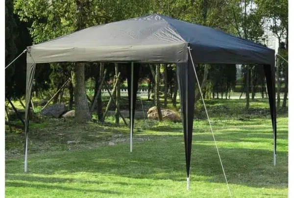 Outsunny 3 x 3m popup gazebo, black