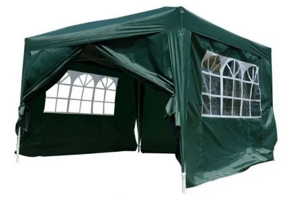 Outsunny 3 x 3m popup gazebo marquee, green