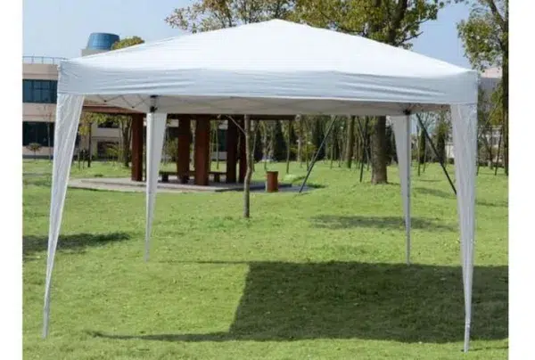 Outsunny 3 x 3m popup gazebo marquee, white - image 3