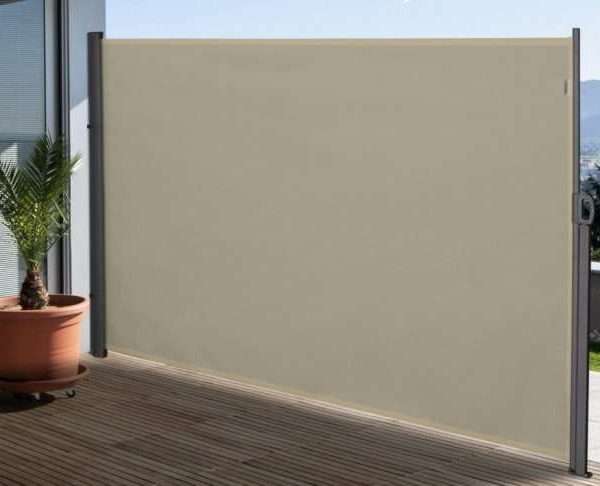 Outsunny Side Awning 3 x 1.80 Metres, Cream