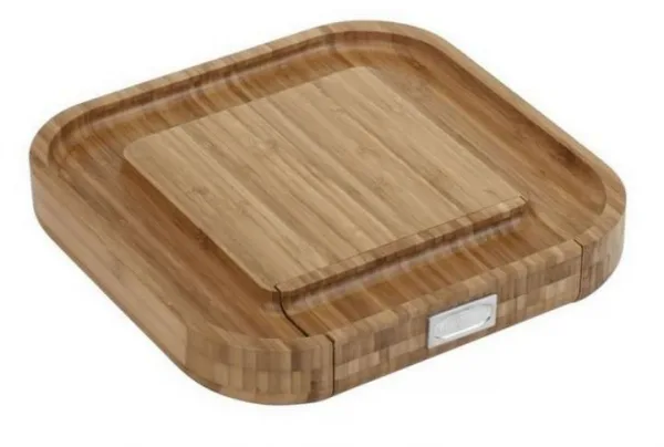 Vonshef square bamboo cheese board