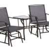 Outsunny Rocking Bistro Set for Two