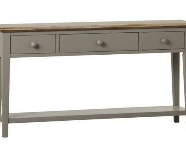Chatham Console Table, Dove Grey