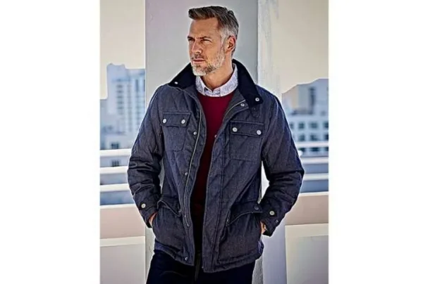 Williams & brown quilted jacket