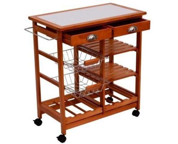 Innovative Kitchen Trolley, Drawers & Shelves