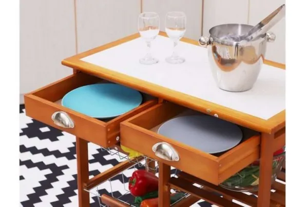 Innovative kitchen trolley, drawers & shelves - image 3