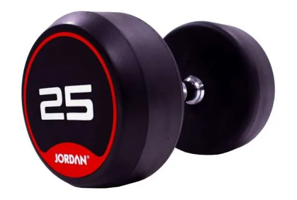 47. 5kg jordan classic round dumbbells x 2