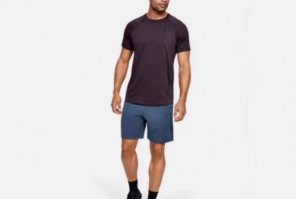 Men's ua mk-1 short sleeve, purple