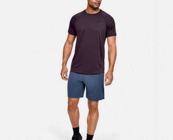 Alternative view of Men's UA MK-1 Short Sleeve, Purple