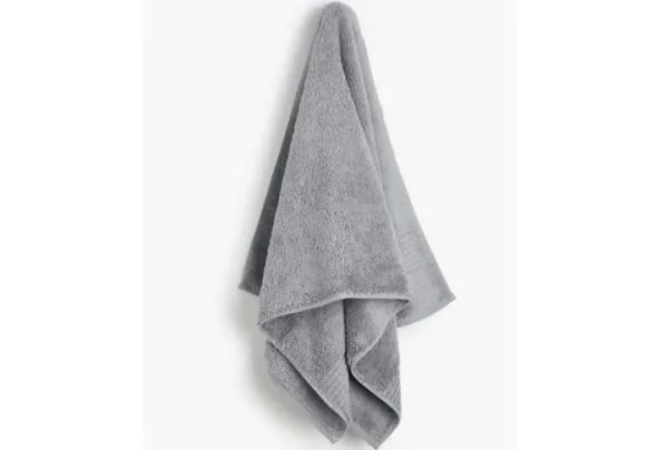 Best seller - m&s luxury egyptian cotton towel, silver grey