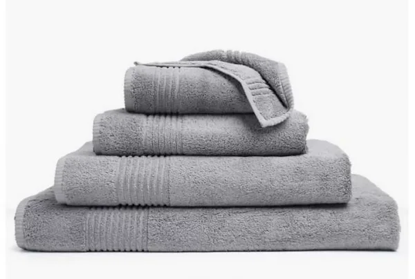 Best seller - m&s luxury egyptian cotton towel, silver grey