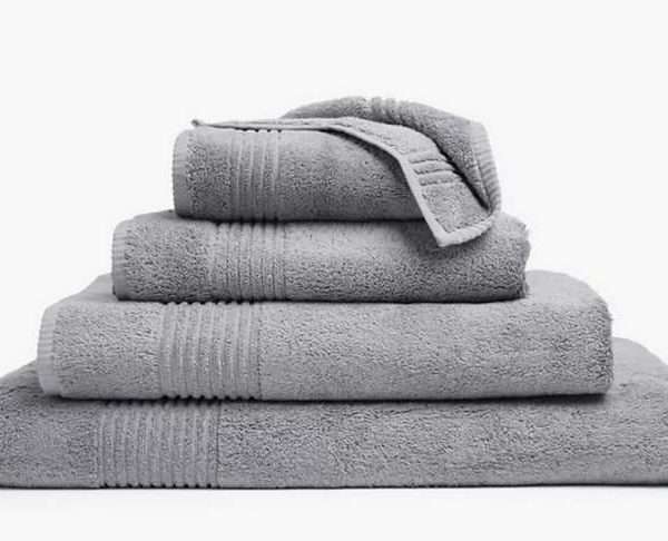 Best Seller - M&S Luxury Egyptian Cotton Towel, Silver Grey
