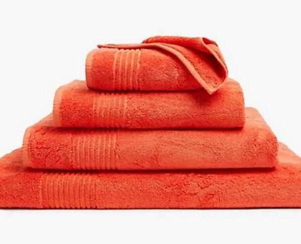 Best Seller - M&S Luxury Egyptian Cotton Towel, Ginger