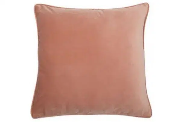 Luxe scatter cushion, dusky pink
