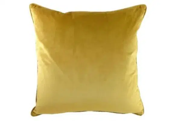 Luxe scatter cushion, golden ochre