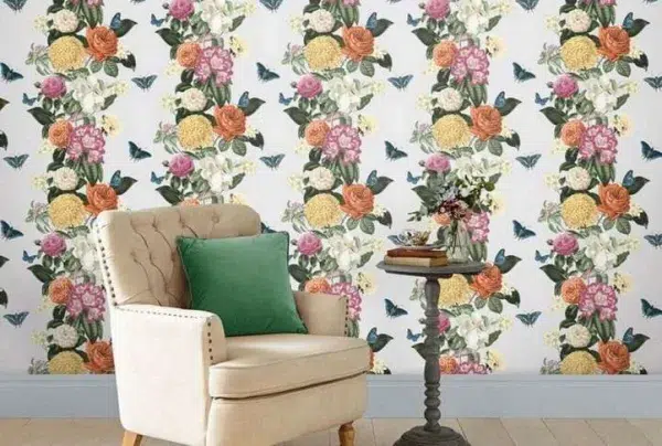 Bloomsbury clancy grey wallpaper, 10 metres