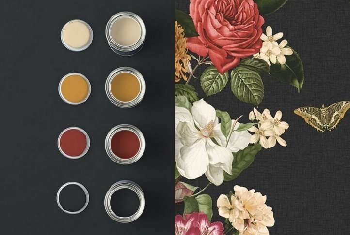 Bloomsbury noir wallpaper, 10 metres Bloomsbury noir wallpaper, 10 metres - image 3