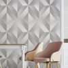 Artelier Geo Slate Wallpaper, 10 Metres