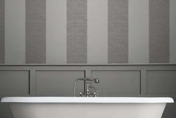 Artelier stripe slate wallpaper, 10 metres