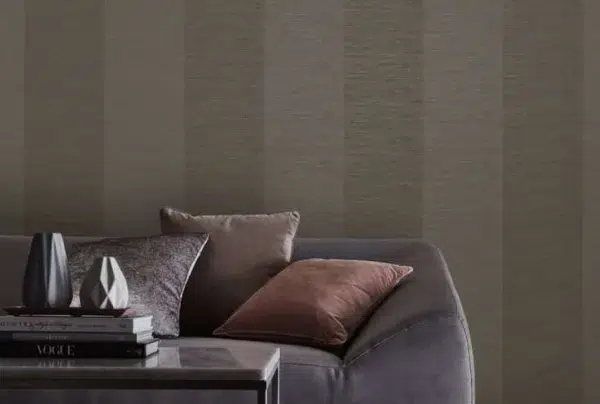 Artelier stripe bronze wallpaper, 10 metres