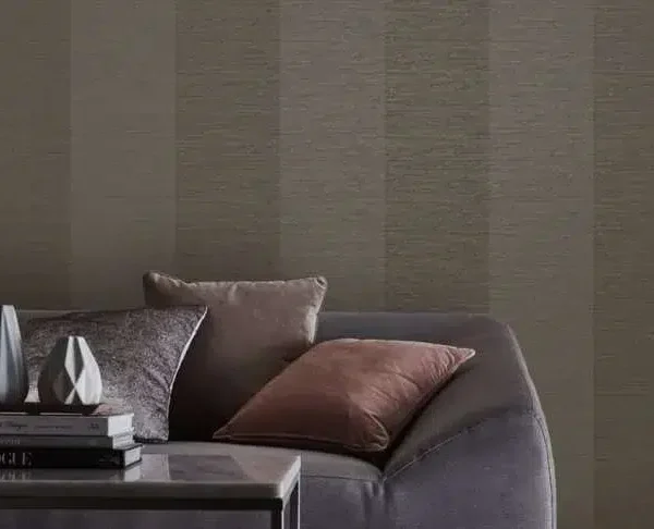 Artelier Stripe Bronze Wallpaper, 10 Metres