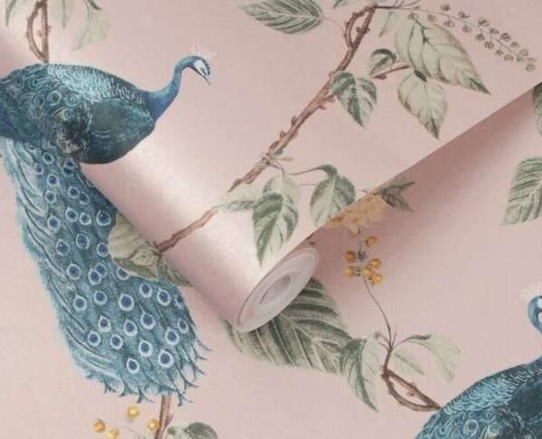 Resplendence Blush Wallpaper, 10 Metres