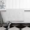 100% Egyptian Cotton Luxury Bath Mat, White