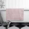 100% Egyptian Cotton Luxury Bath Mat, Pink