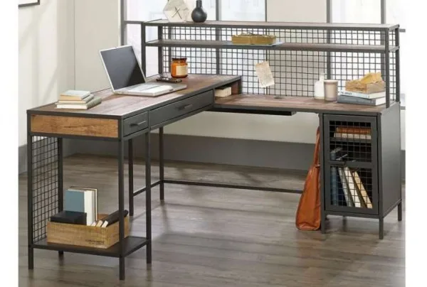 Teknik boulevard cafe l-shaped desk