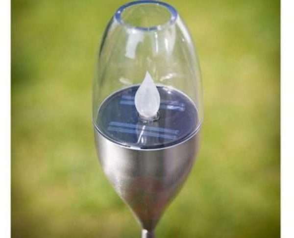 Alternative view of Jari Outdoor LED Solar Flame Lamp
