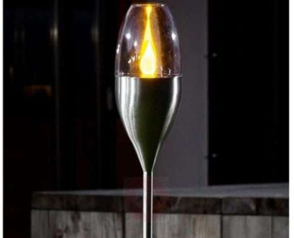 Jari Outdoor LED Solar Flame Lamp