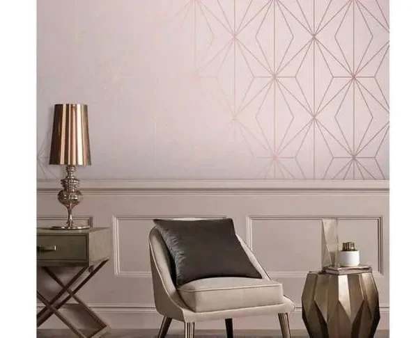 Harmony Blush Easy To Apply Wallpaper