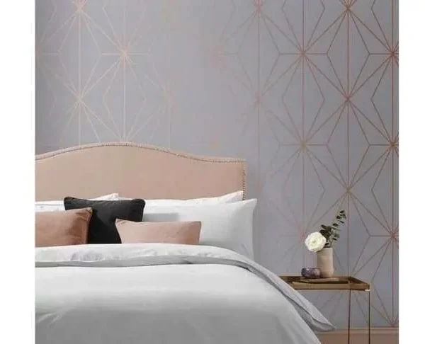 Harmony Grey Easy To Apply Wallpaper