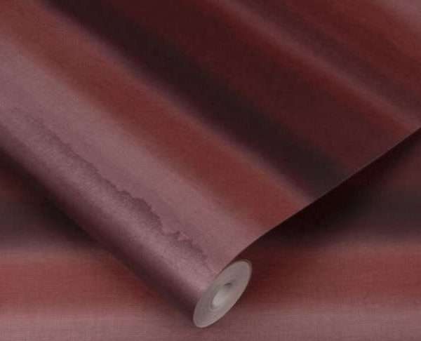 Alternative view of Horizon Ruby Wallpaper, 10 metres long