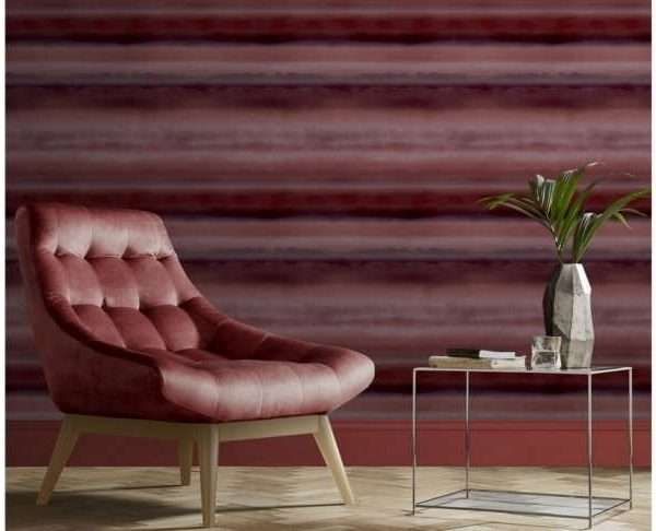 Horizon Ruby Wallpaper, 10 metres long