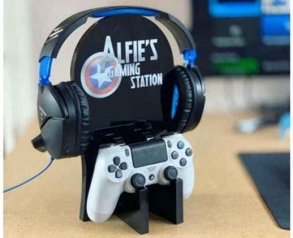 Personalised Gaming Station, Captain Shield
