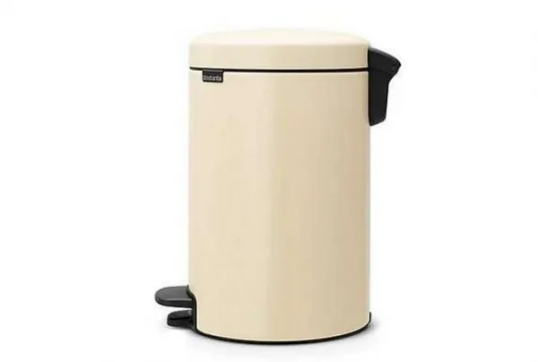 Brabantia newicon 12 litre almond pedal bin