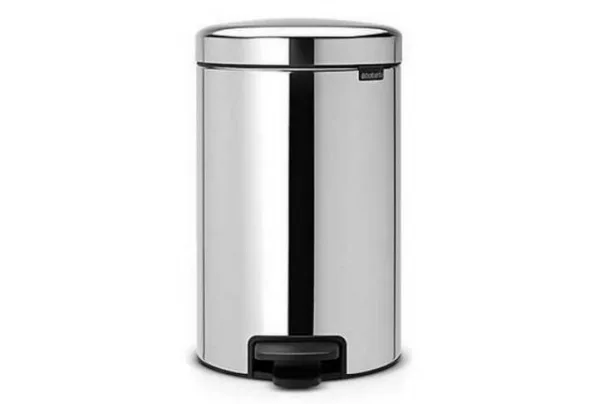 Brabantia newicon 12 litre steel pedal bin